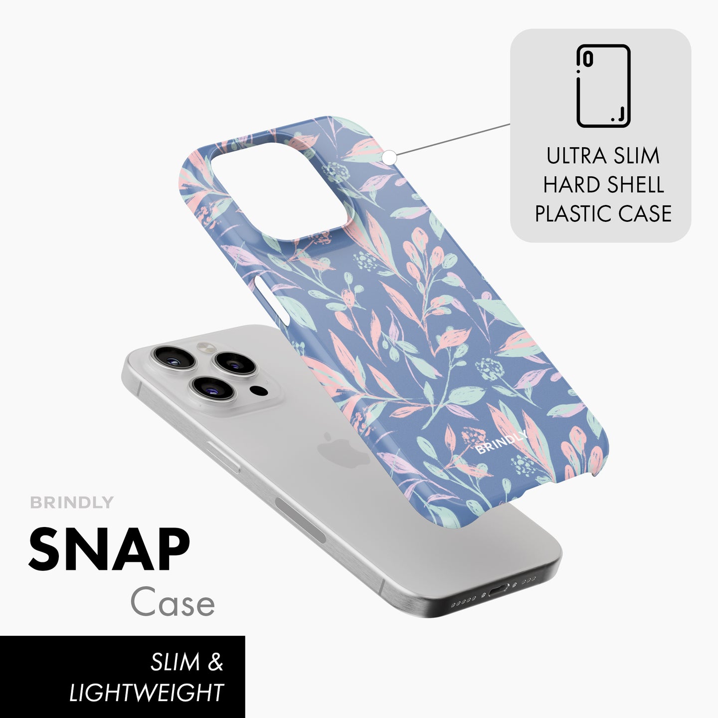 Botanical Leaves - Snap Phone Case