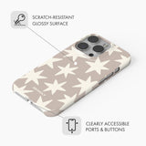 Latte Star Pop - Snap Phone Case