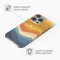 Retro Sunset - Snap Phone Case