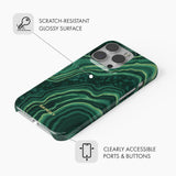 Malachite - Snap Phone Case