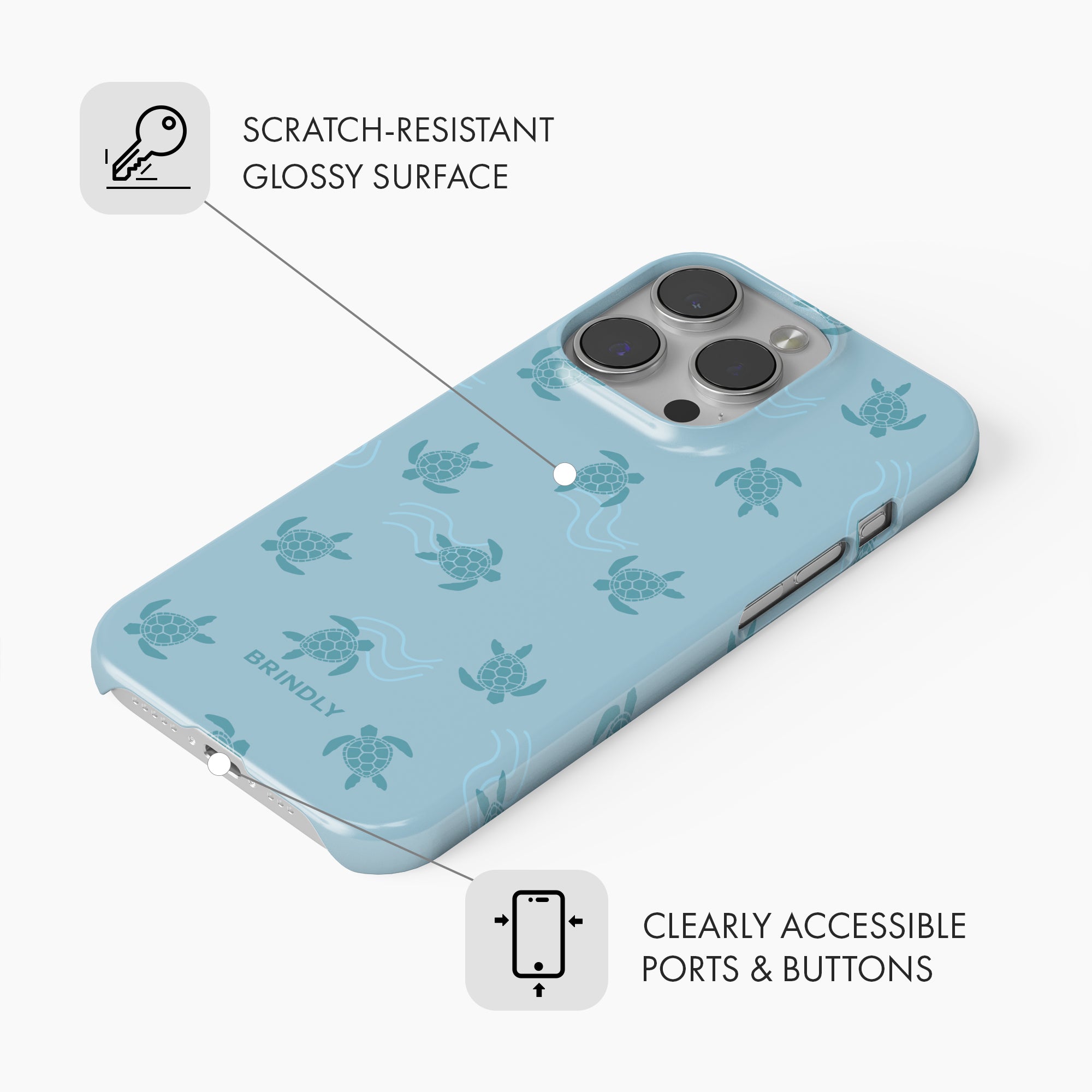 Sea Turtles - Snap Phone Case