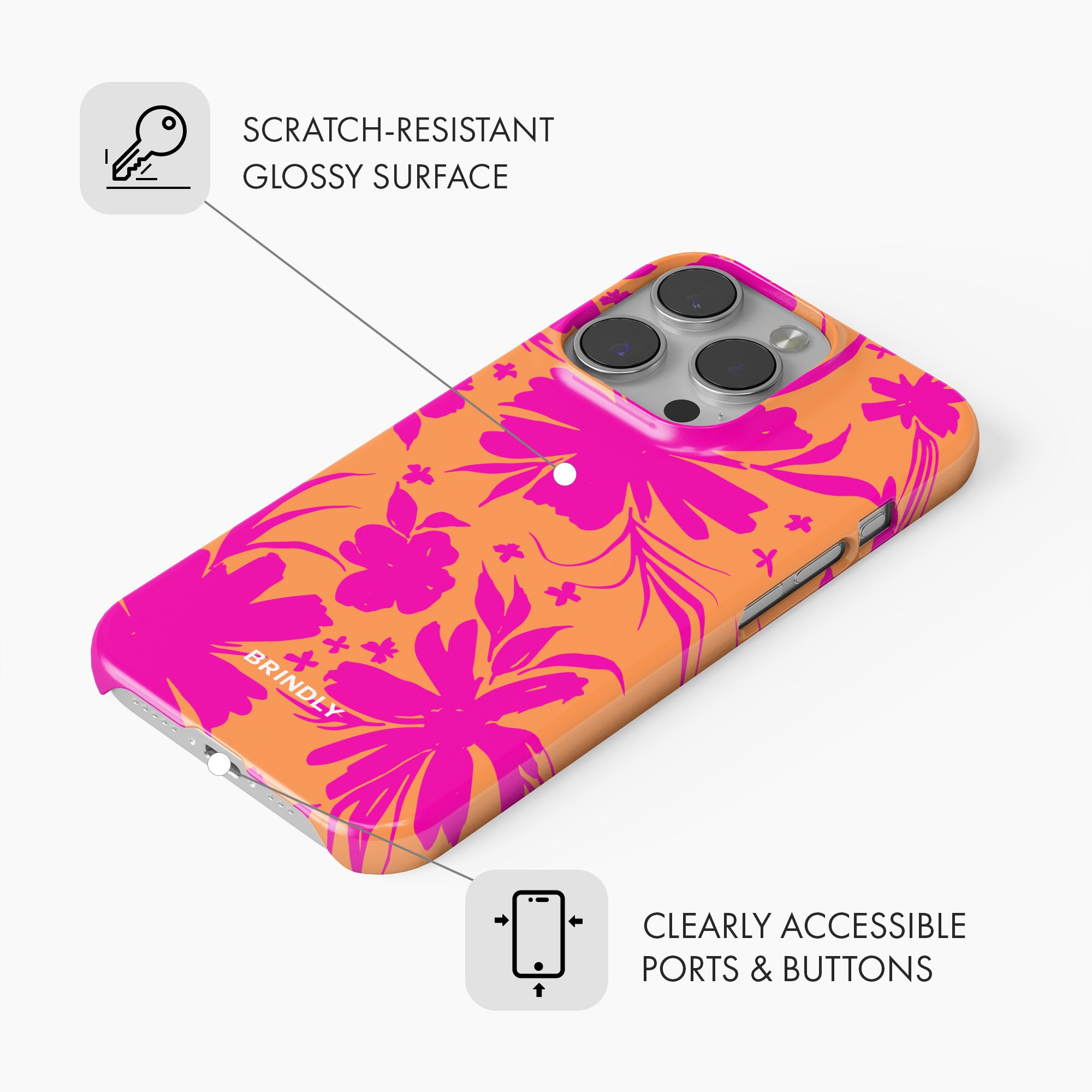 Bright Bloom - Snap Phone Case