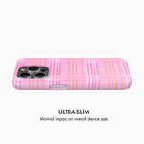 Pink Plaid - Snap Phone Case