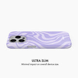 Purple Wave - Snap Phone Case