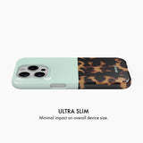 Mint Tortoise Shell - Snap Phone Case