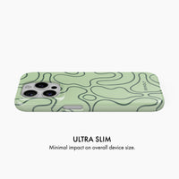 Olive Lines - Snap Phone Case