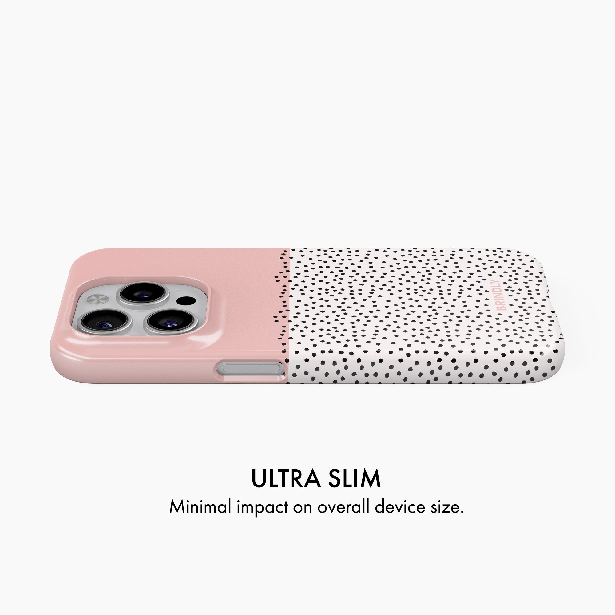 Blush Pink Mini Dots - Snap Phone Case