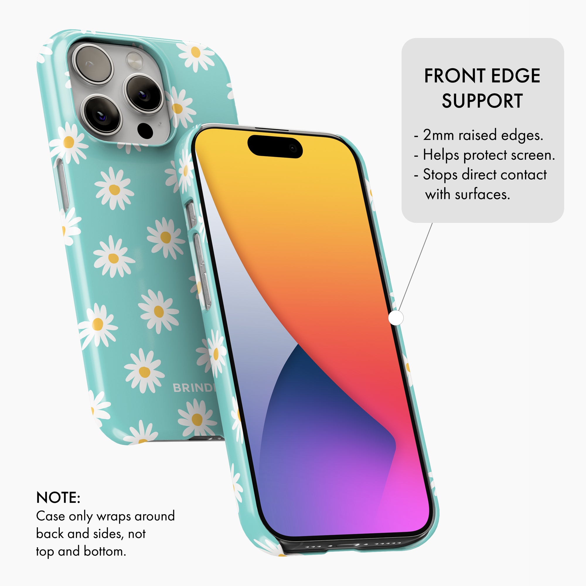 Teal Daisy -  Snap Phone Case