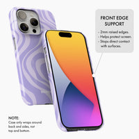 Purple Wave - Snap Phone Case