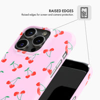 Cherry Hearts - Snap Phone Case