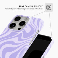 Purple Wave - Snap Phone Case