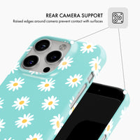 Teal Daisy -  Snap Phone Case