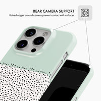 Green Mini Dots - Snap Phone Case