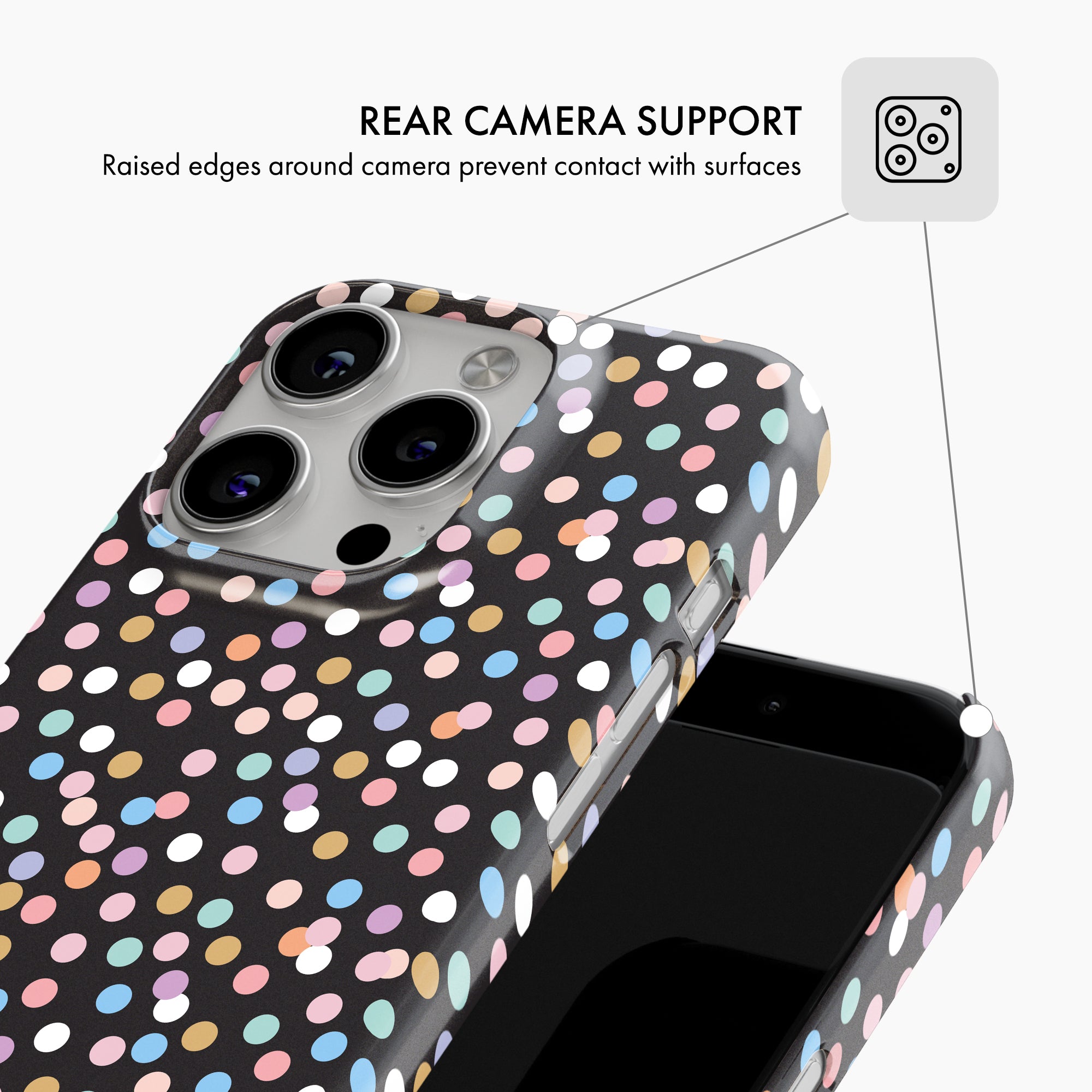 Confetti Polka Dot - Snap Phone Case