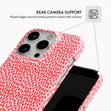 Red & Pink Spot - Snap Phone Case