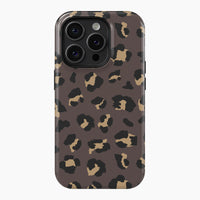 Brown Leopard Print - Tough Phone Case (MagSafe)