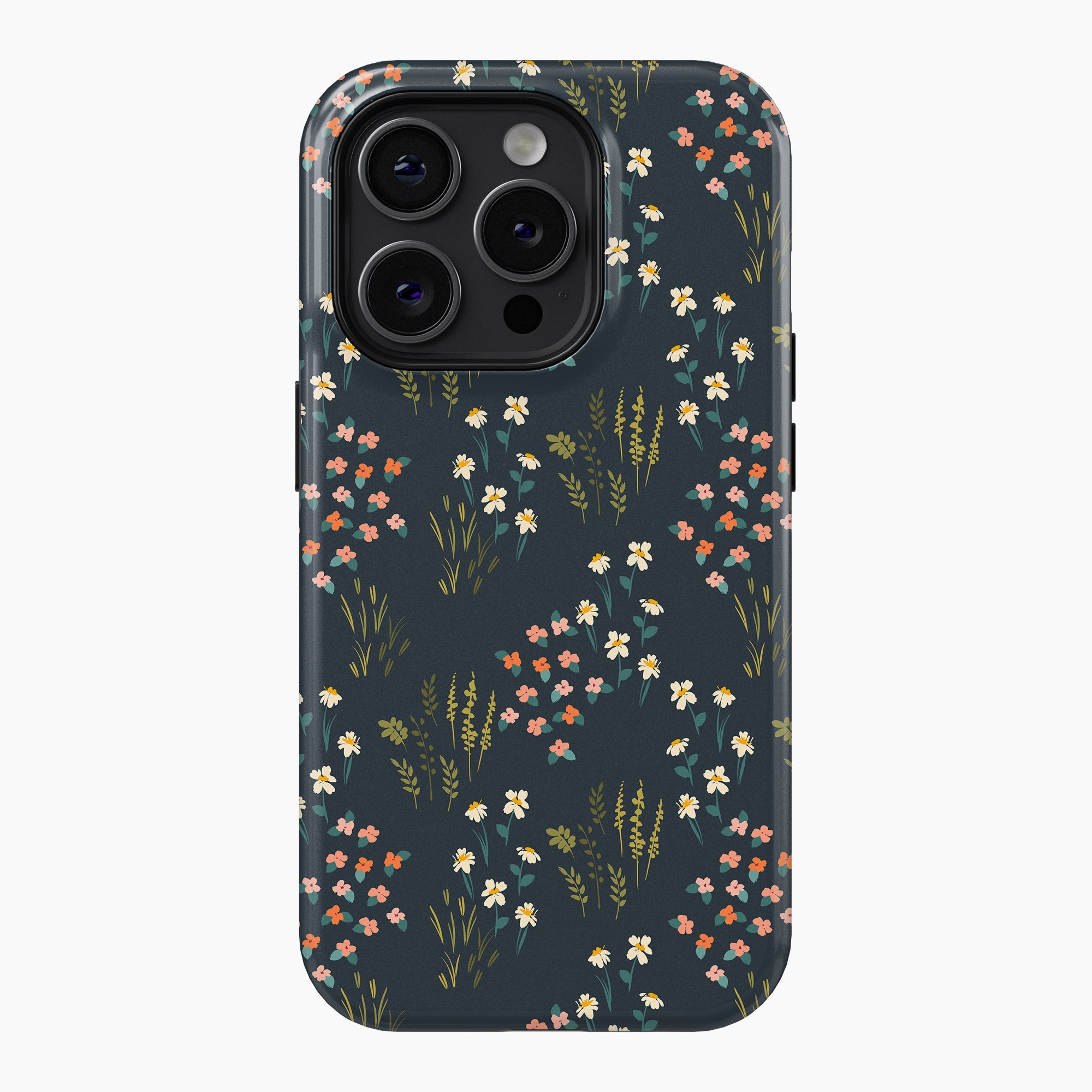 Midnight Flora Tough Phone Case