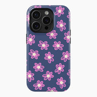 Pink Flowers - Tough Phone Case