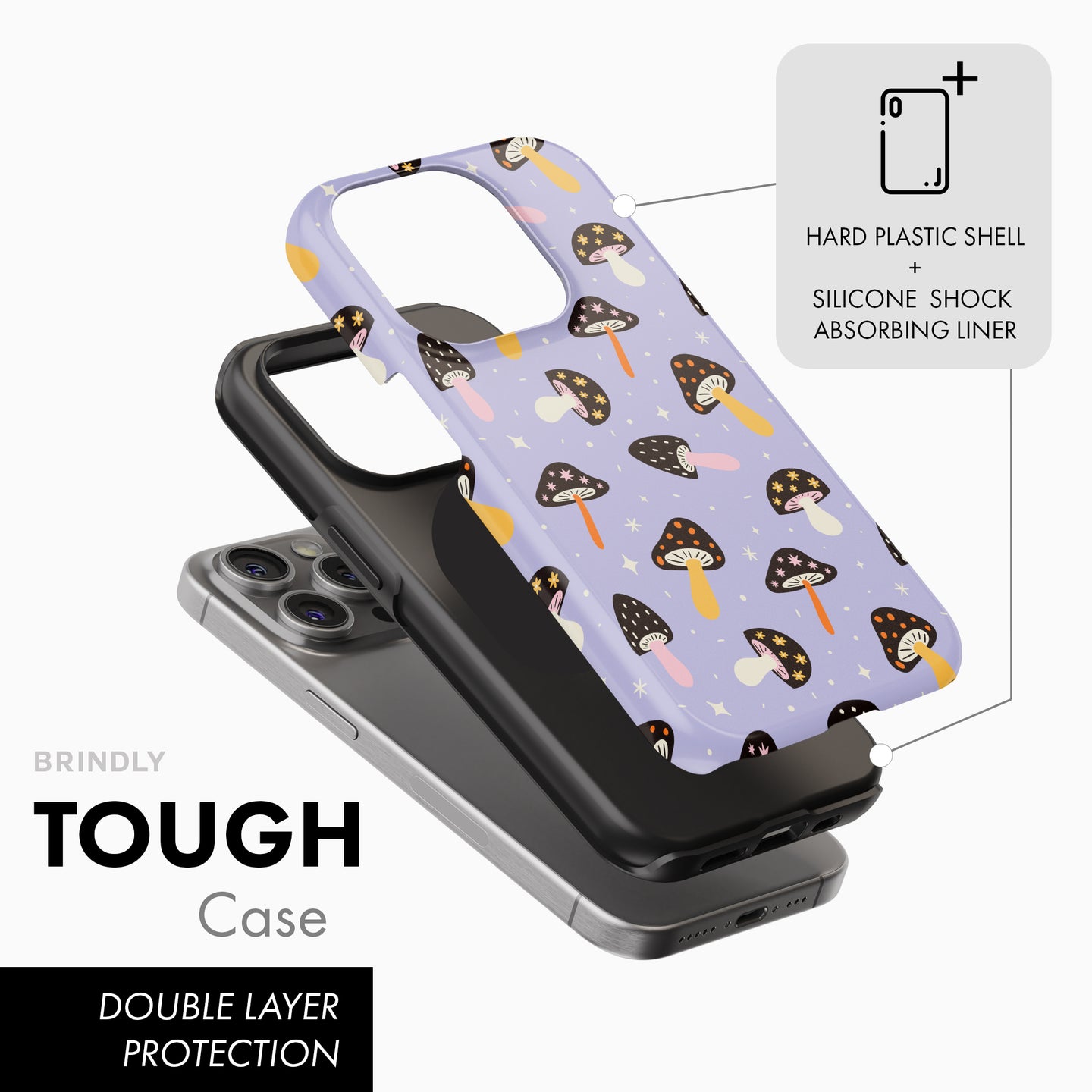 Shroomies - Tough Phone Case