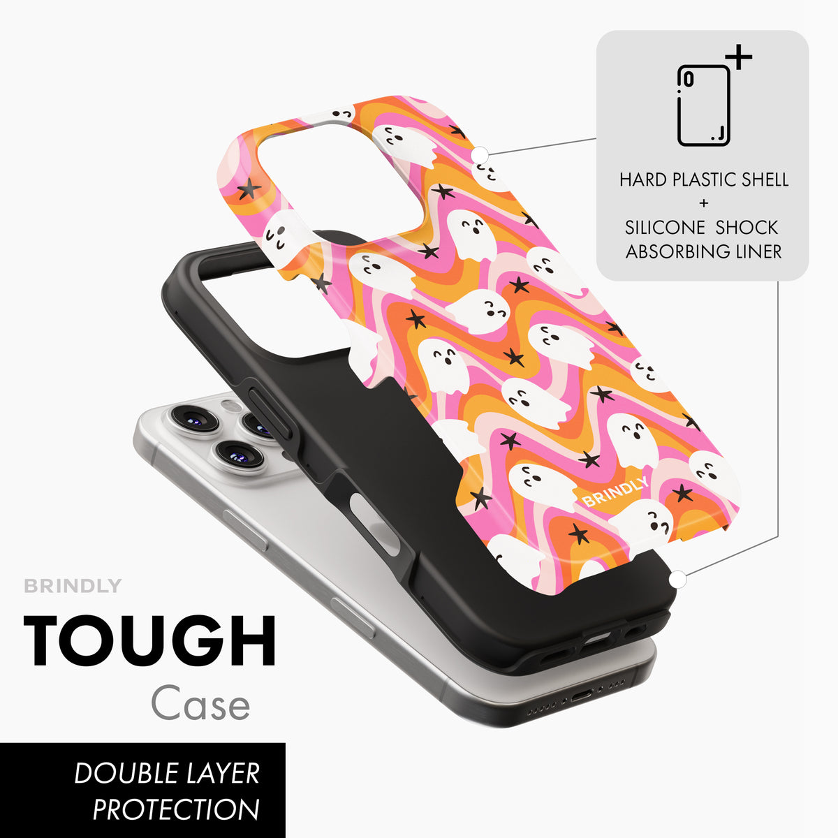 Groovy Ghosts - Tough Phone Case