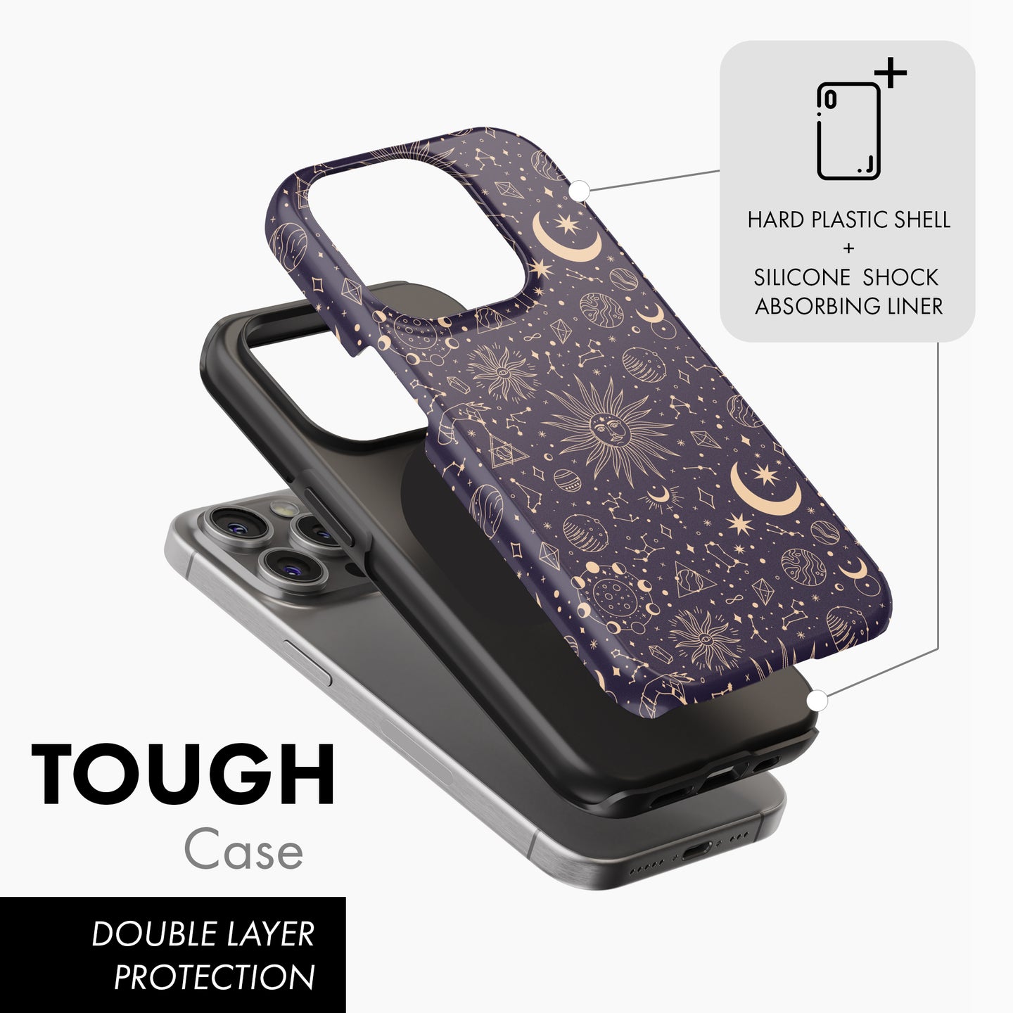 Cosmic Constellation - Tough Phone Case