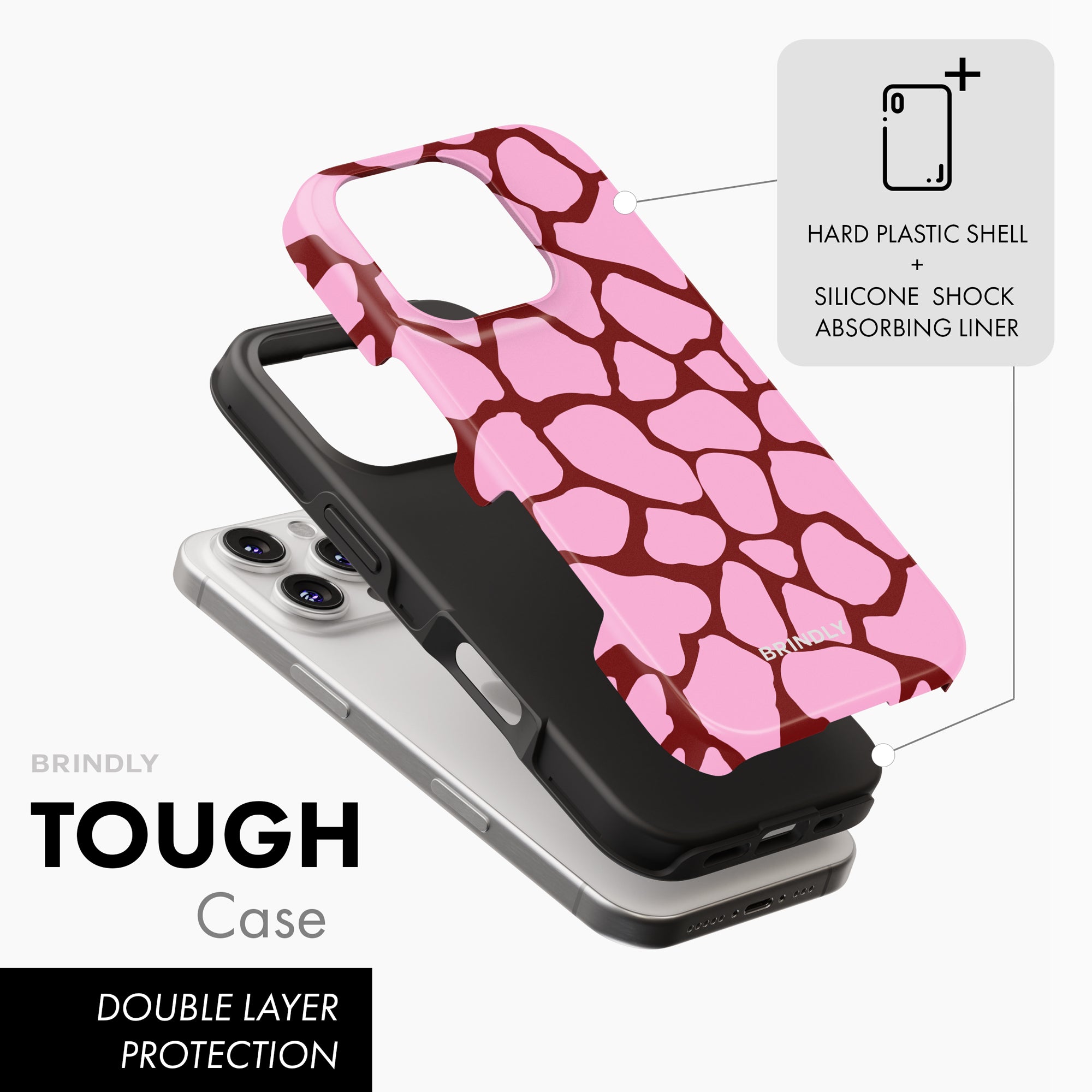 Giraffe Crush - Tough Phone Case