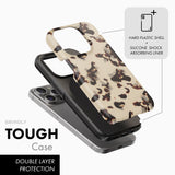 Ivory Tortoise Shell - Tough Phone Case