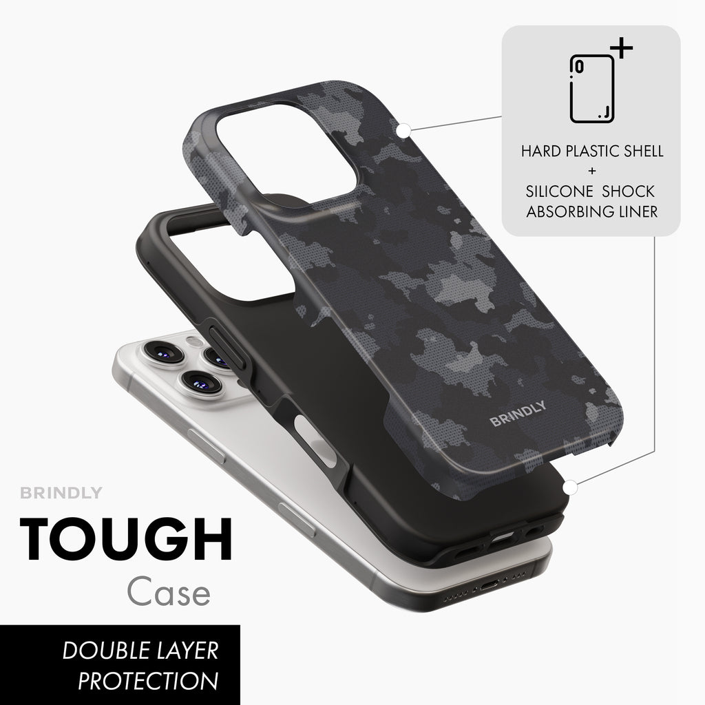 Midnight Camo - Tough Phone Case