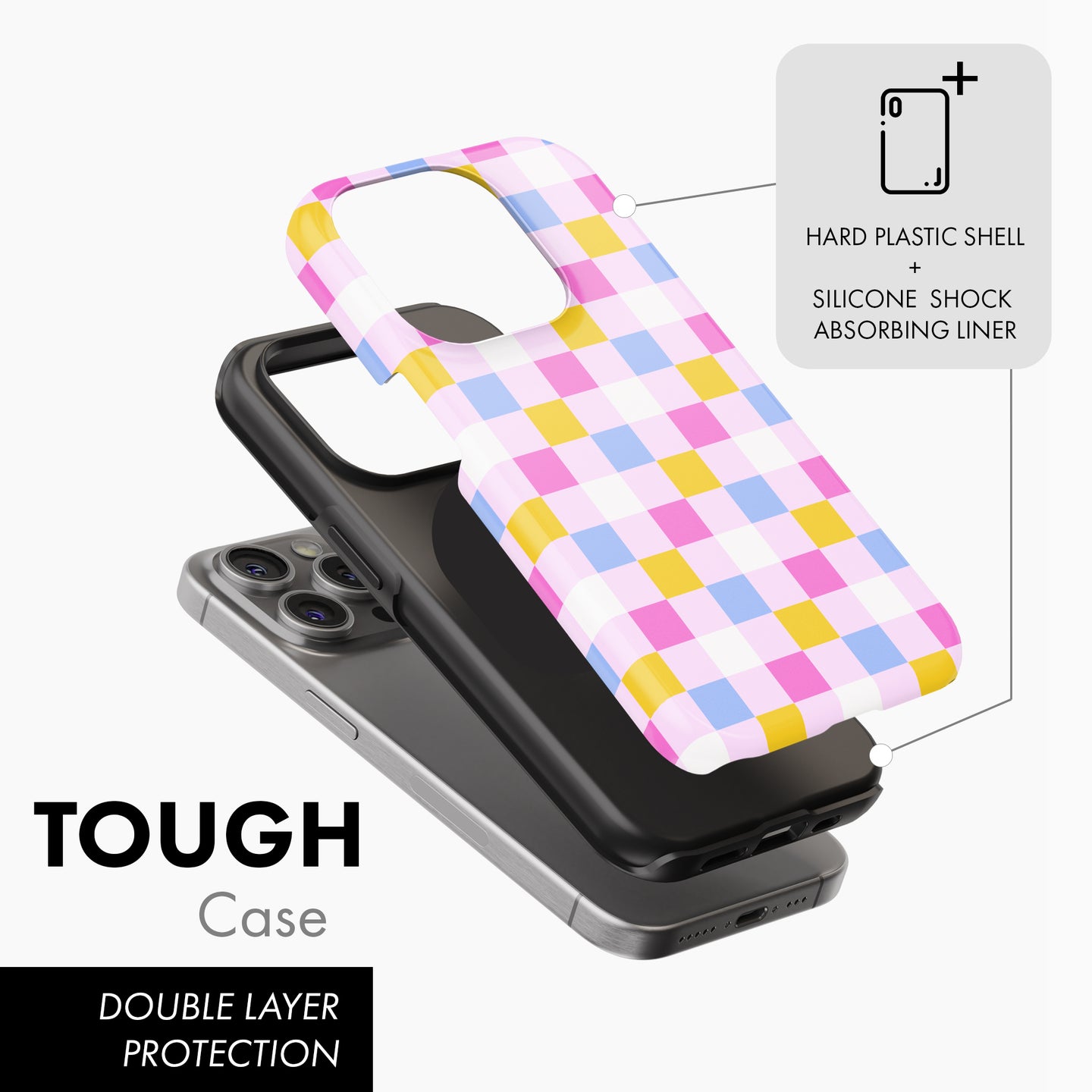 Summer Check - Tough Phone Case