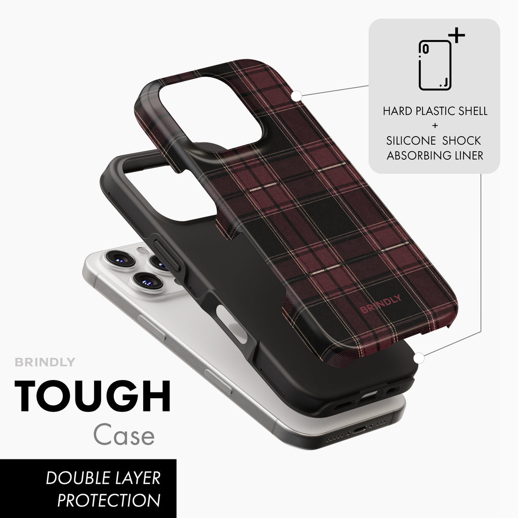 Witches Plaid - Tough Phone Case