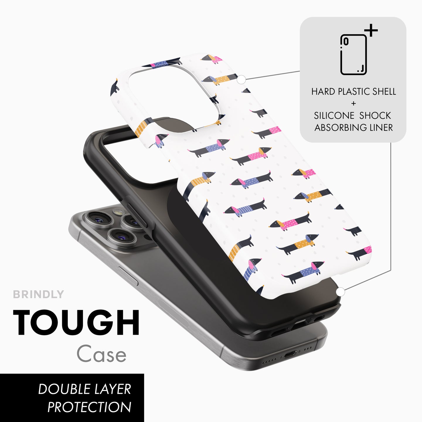 Dachshund - Tough Phone Case