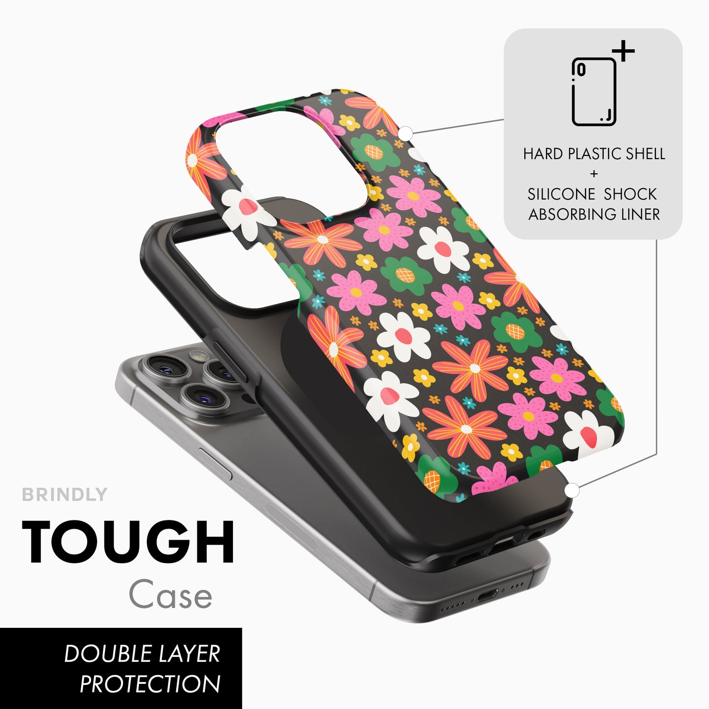 Flower Garden - Tough Phone Case