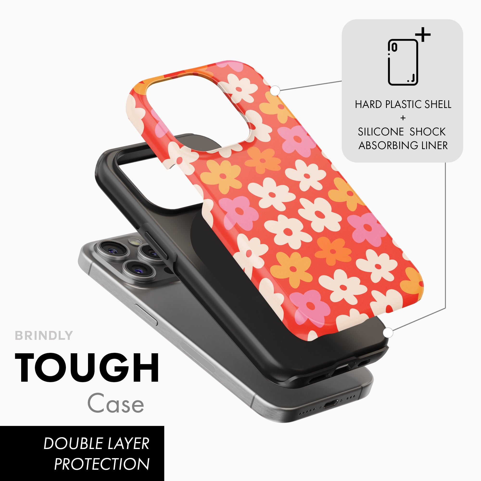 Flower Power - Tough Phone Case