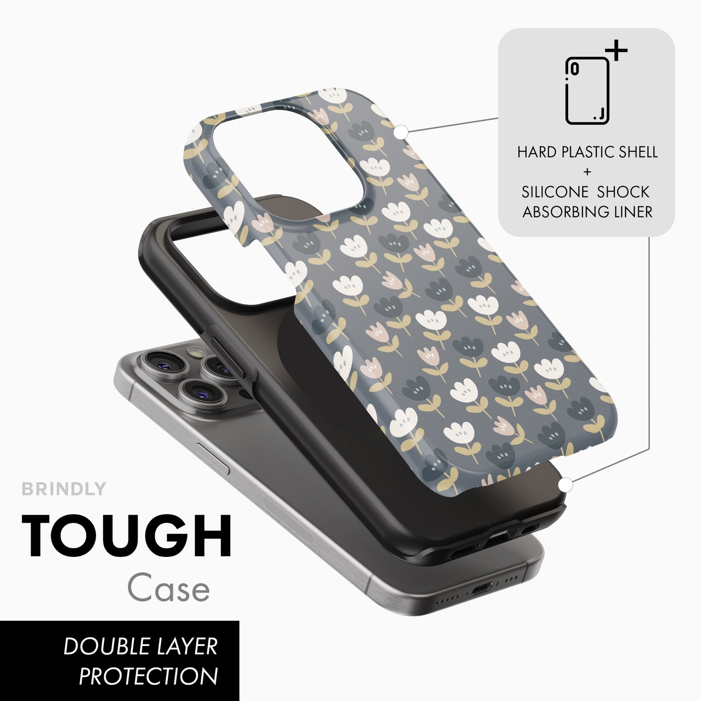 Cute Flowers - Tough Phone Case