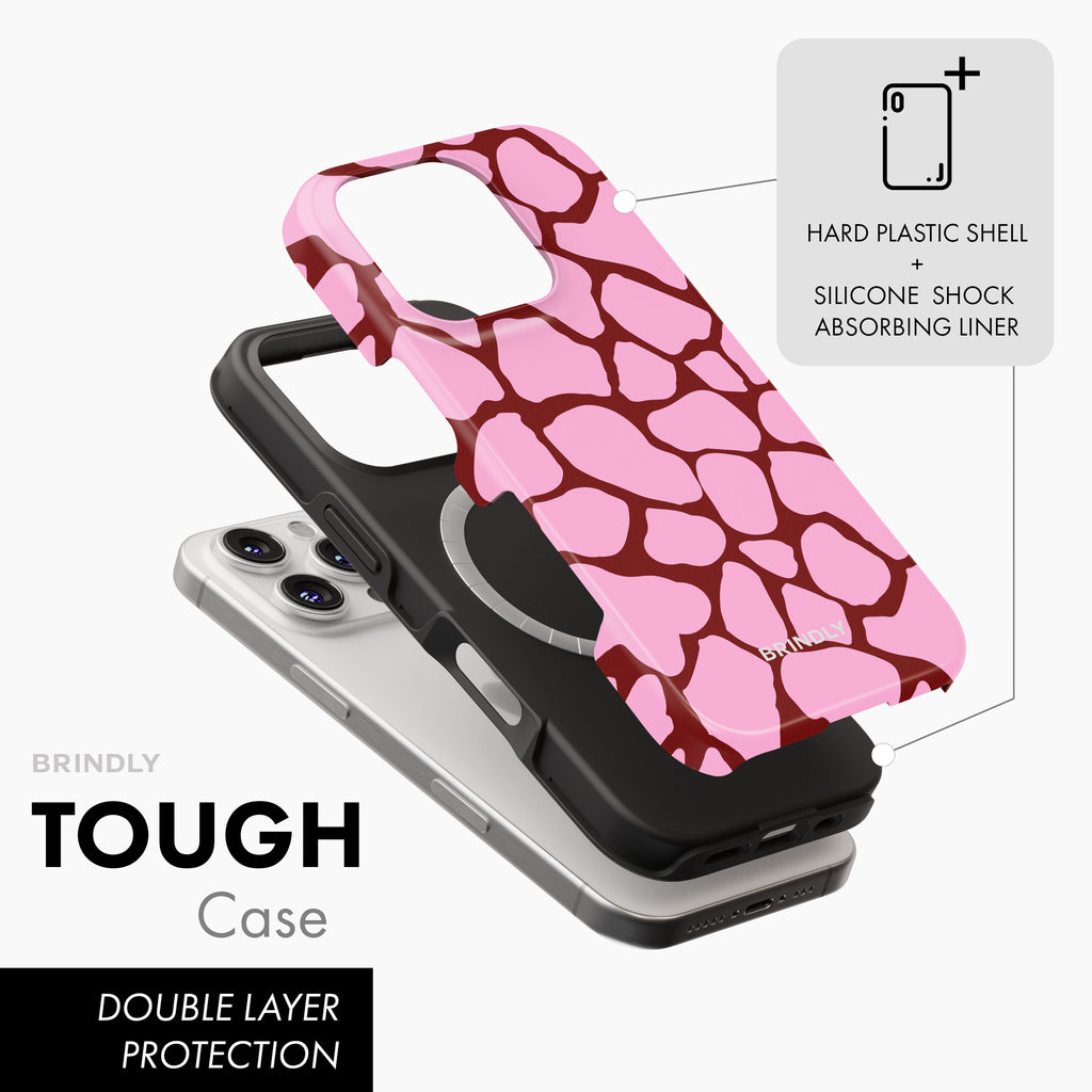 Giraffe Crush - MagSafe Tough Phone Case