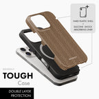 Toffee Knit - MagSafe Tough Phone Case