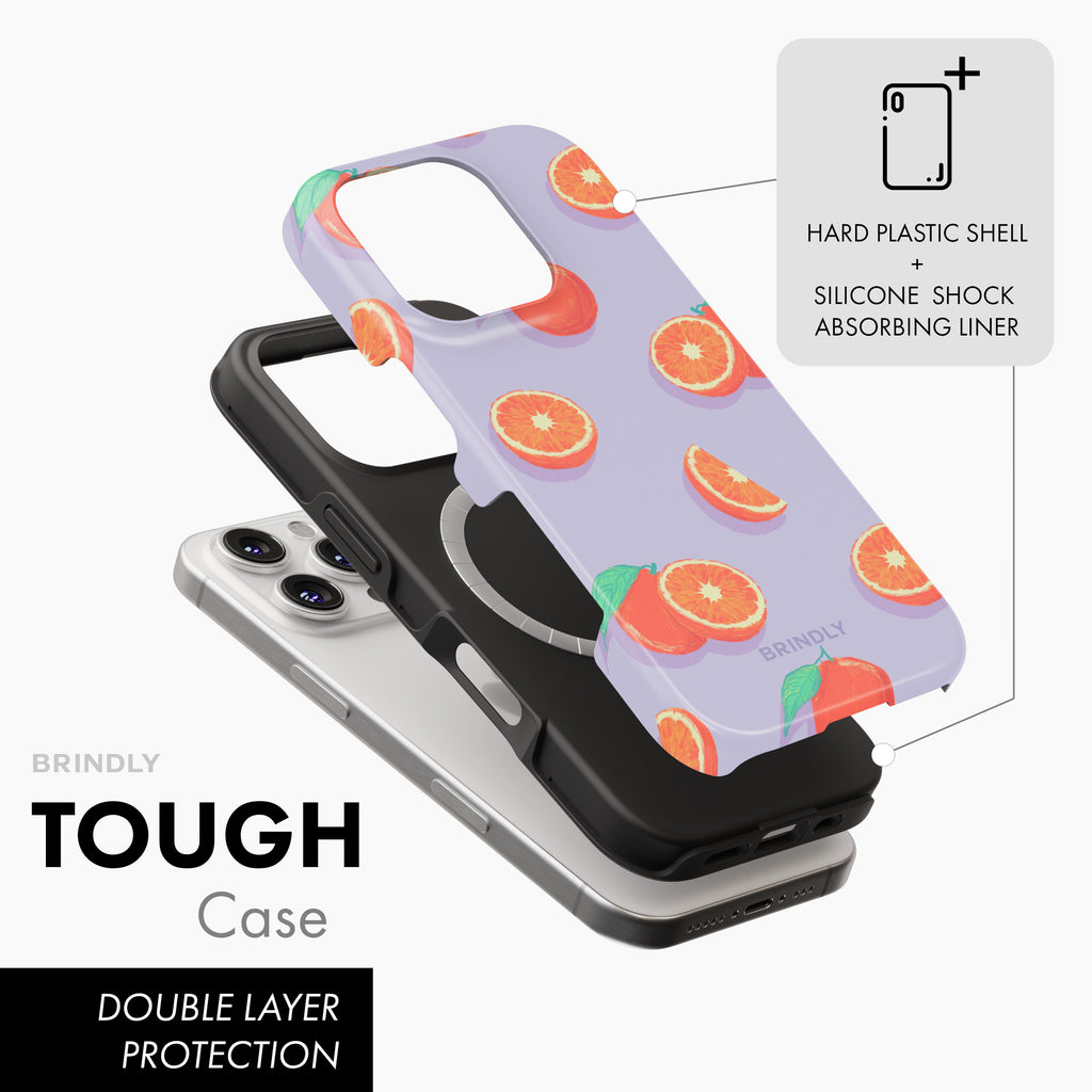 Orange Crush - MagSafe Tough Phone Case