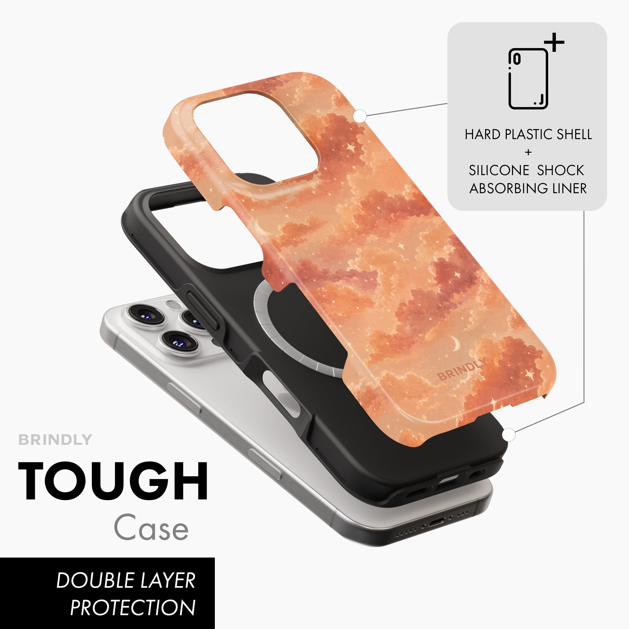 Cinnamon Skies - MagSafe Tough Phone Case