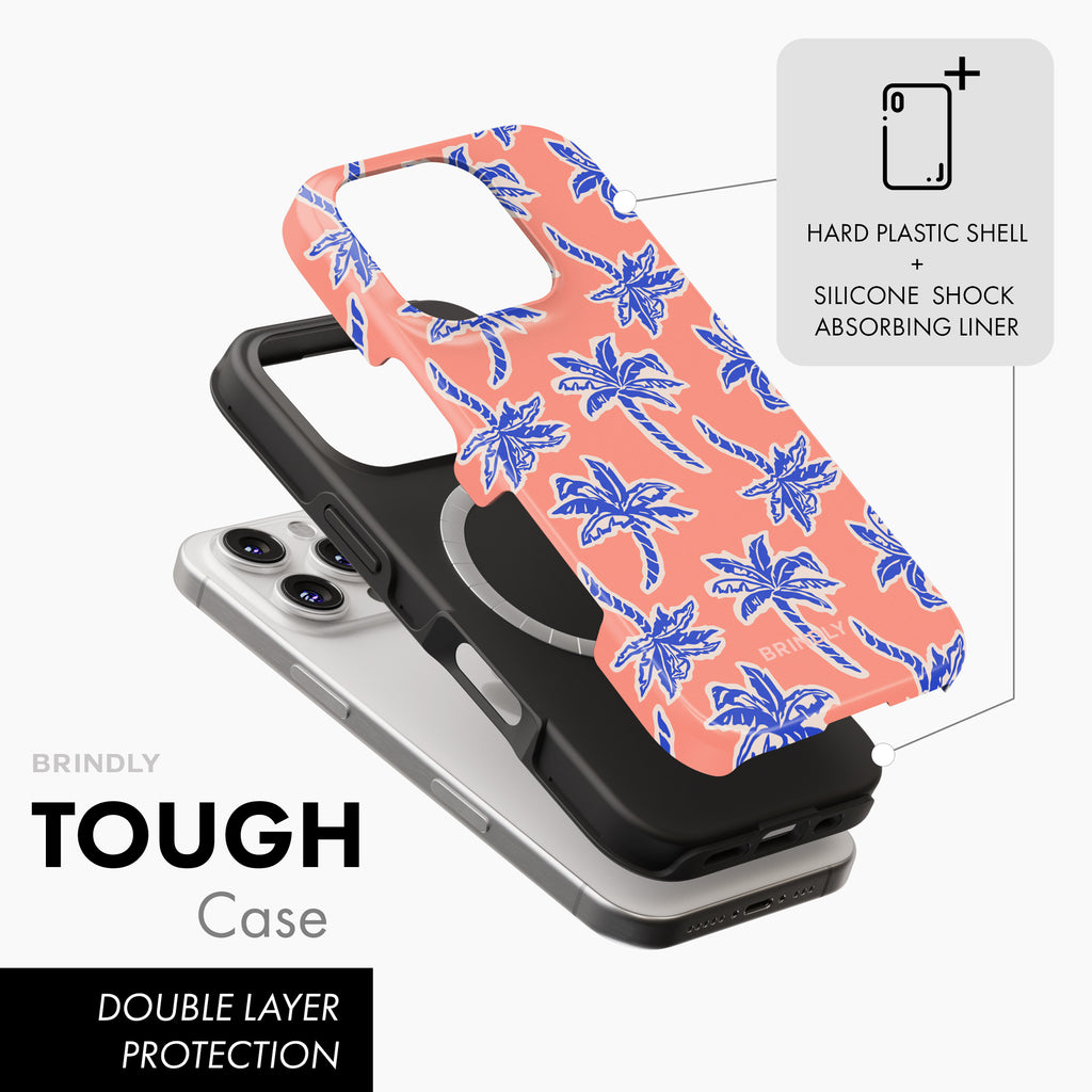 Coral Palms - MagSafe Tough Phone Case