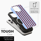 Hampton Stripe - MagSafe Tough Phone Case