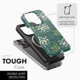 Emerald Green Meadow - Tough Phone Case (MagSafe)