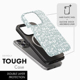 Duck Egg Floral - Tough Phone Case (MagSafe)