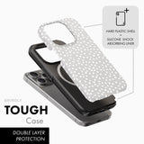 Pebble Polka Dot - Tough Phone Case (MagSafe)