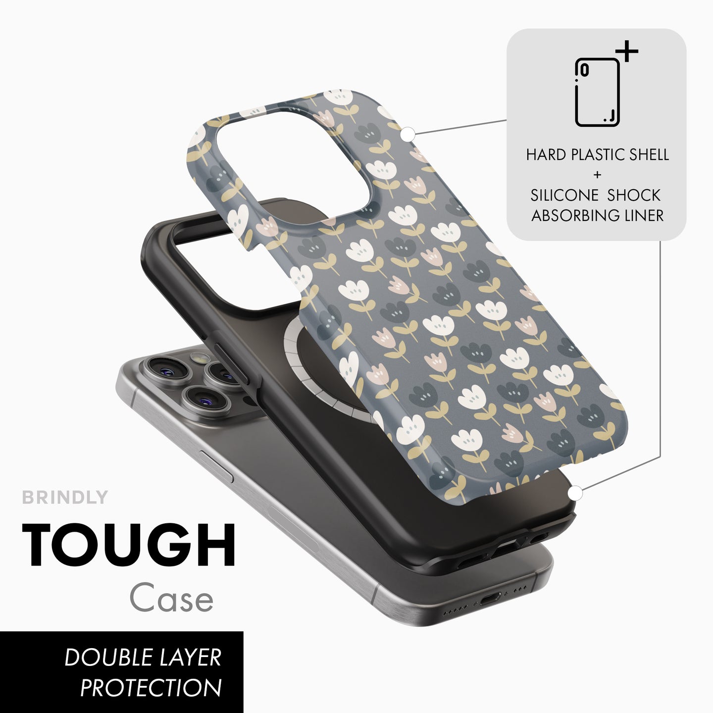 Cute Flowers - Tough Phone Case (MagSafe)