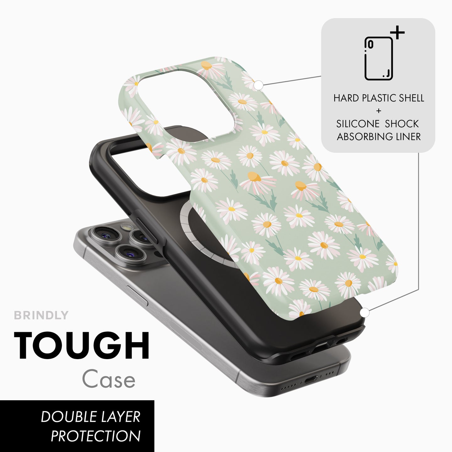 Wild Daisies - Tough Phone Case (MagSafe)