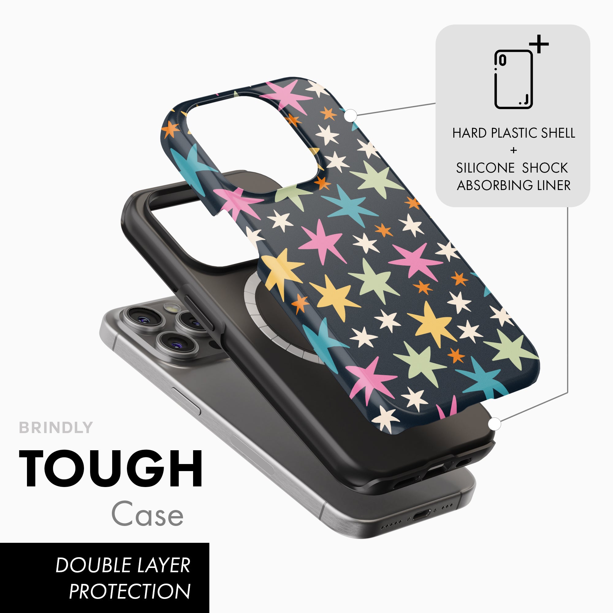 Cute Stars - Tough Phone Case (MagSafe)