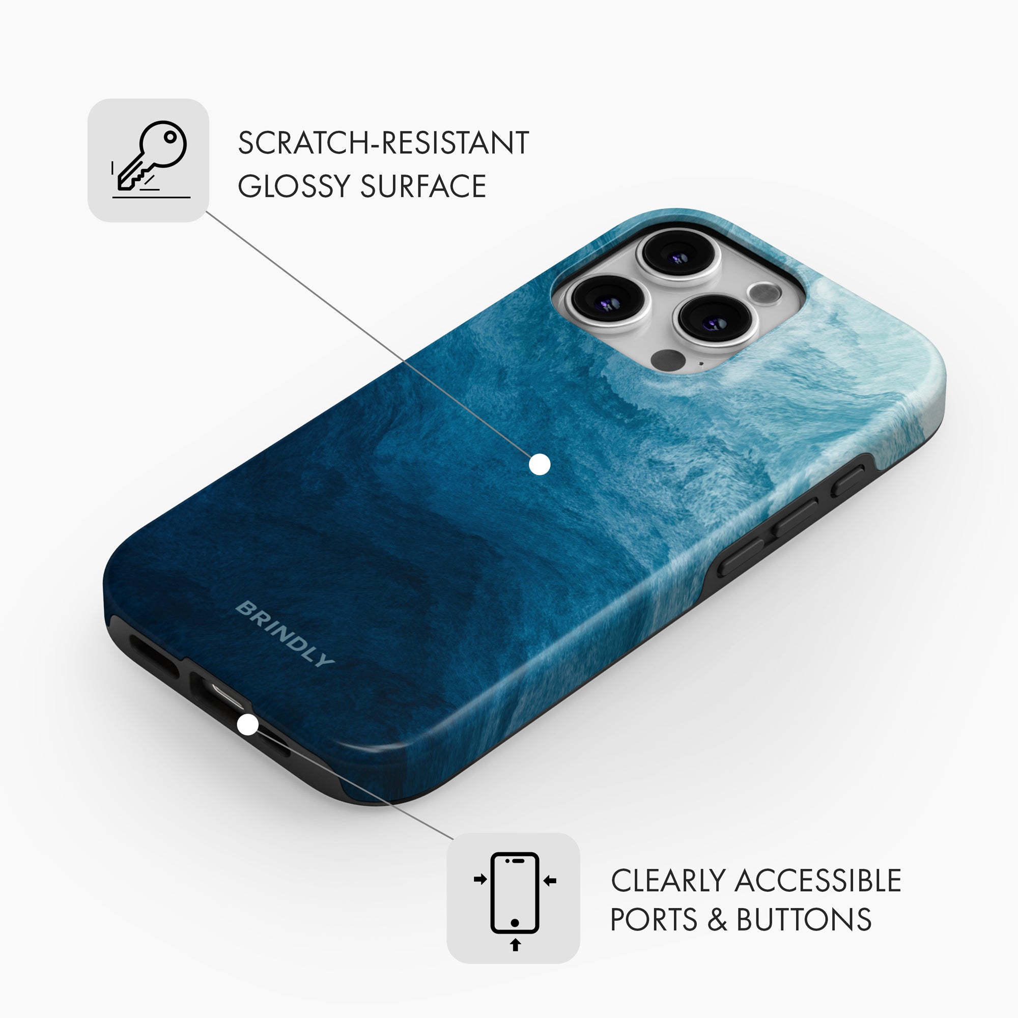 Deep Blue - MagSafe Tough Phone Case