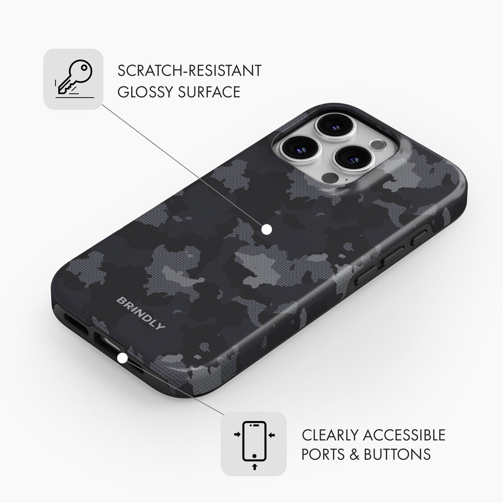 Midnight Camo - MagSafe Tough Phone Case