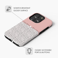 Blush Pink Mini Dots - Tough Phone Case (MagSafe)