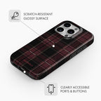 Witches Plaid - Tough Phone Case
